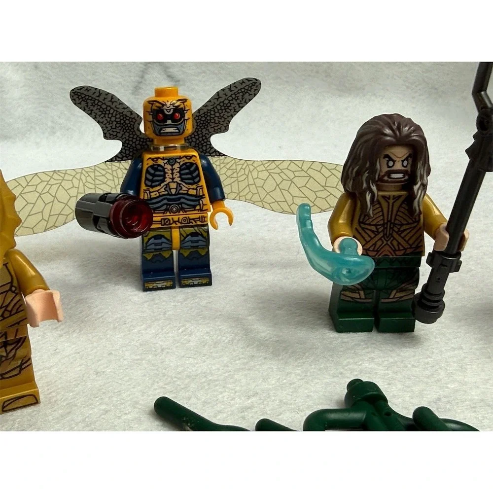 Lego‎ Battle of Atlantis X4 Minifigures Aquaman Parademon Atlantean Guards Lot
